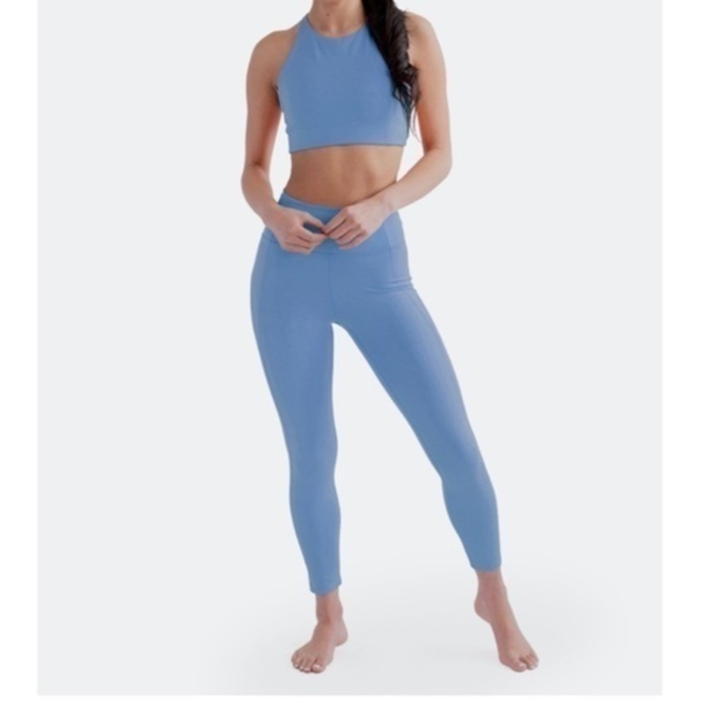 GIRLFRIEND COLLECTIVE pant
High Rise Compressive Cropped Legging Monarch Blue